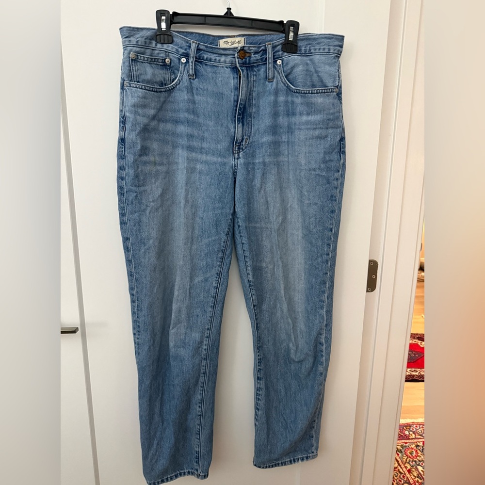 Madewell Slouchy Boyfriend Jean in Lightwash
